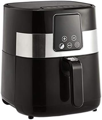Amazon Basics 3.2 Quart Compact Multi Functional Digital Air Fryer, Black