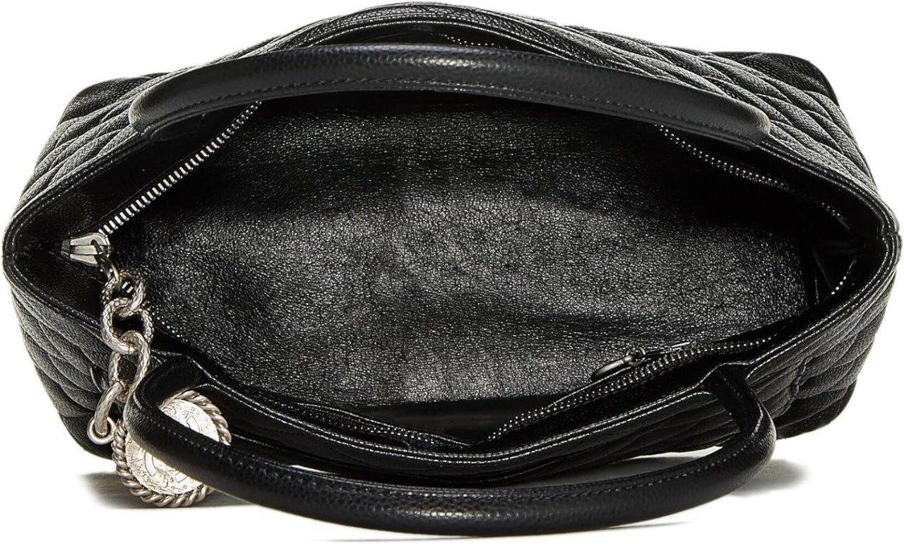 CHANEL Pre-Loved Black Quilted Caviar Medallion Tote, Black - Image 2