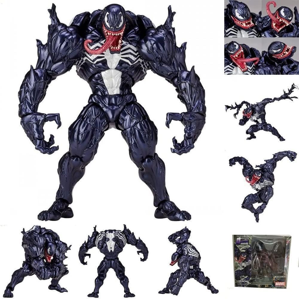 Muhubaih Venom Legends Series - Venom Action Figure - 7 Inch Venom Toy Venom Carnage Action Figure Collection Anime Venom Figure Statue - Image 4