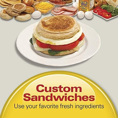 Hamilton Beach Dual Breakfast Sandwich Maker With Timer, Silver (25490A) - Image 2